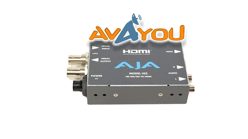 AJA Hi5 HD-SDI/SDI to HDMI Mini Converter - Missing Power Supply