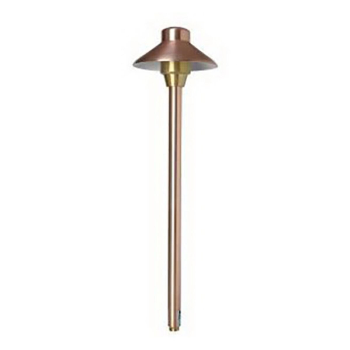 Unique Illuminator 4" Path Light 18" Copper No Lamp