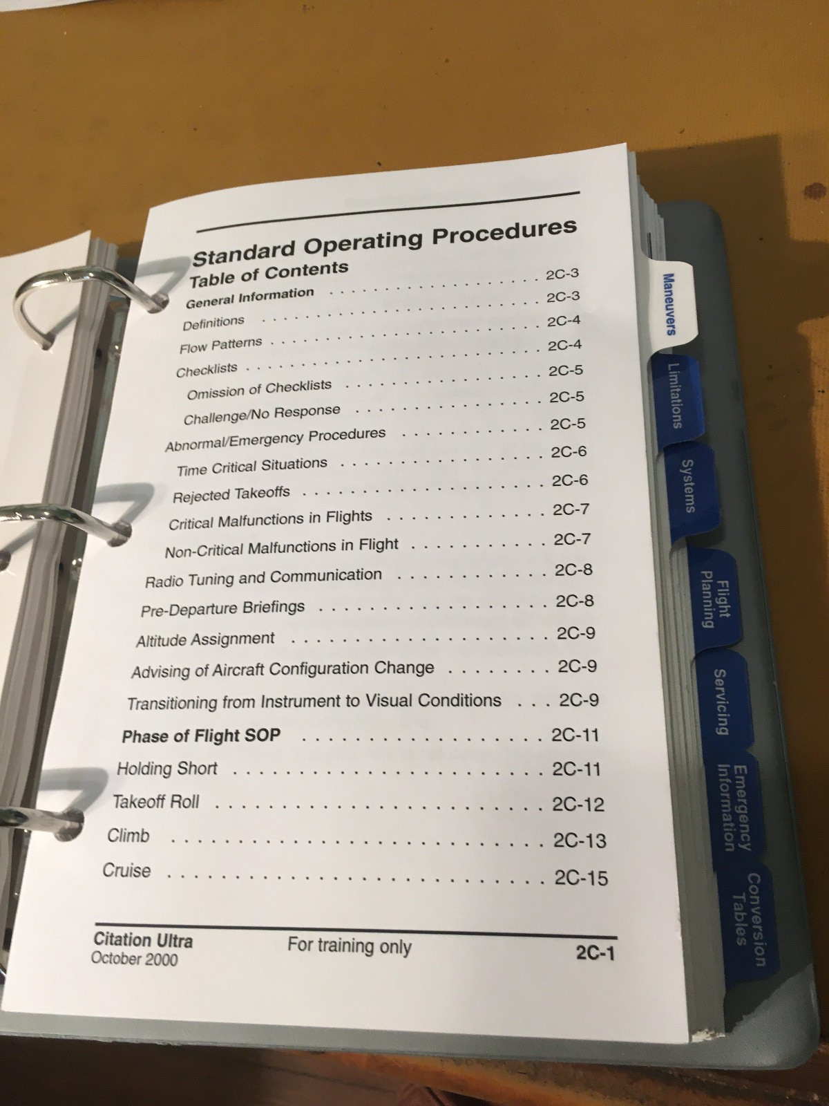 Citation Ultra Cockpit Reference Handbook