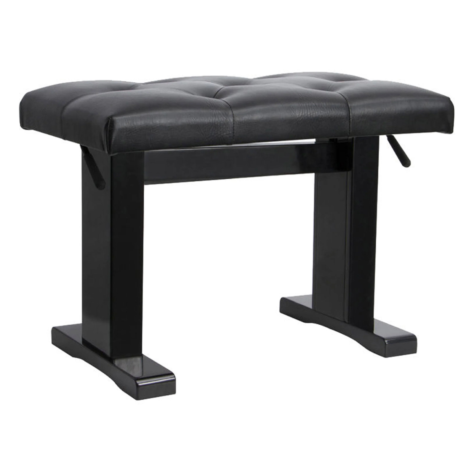 On-Stage KB9503B Piano Bench with Adjustable Height (Black)