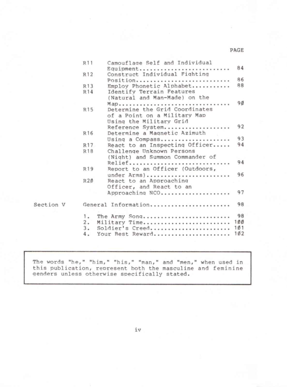 116 Page Nov 1980 BASIC TRAINING SOLDIER'S MANUAL ARMY TESTING SMART on Data CD