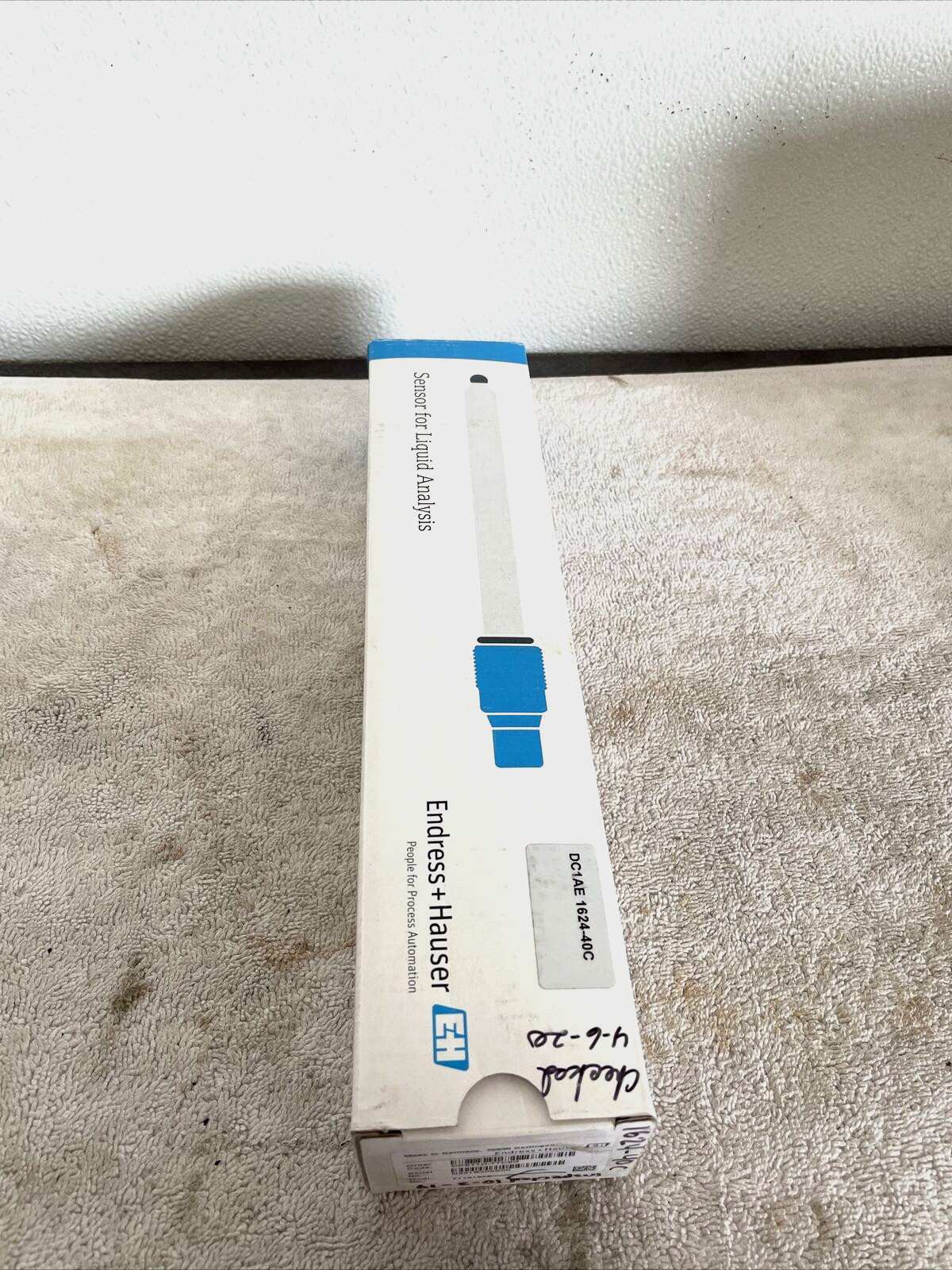 ENDRESS + HAUSER Sensor for Liquid Analysis CPS71D-7TC9G 71181012