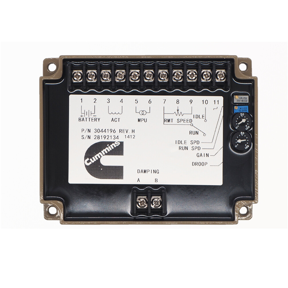 3044196 4914091 3062322 4914090 Speed Controller Generator Set