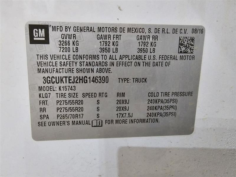 SILVRDO15 2017 Glove Box 600726