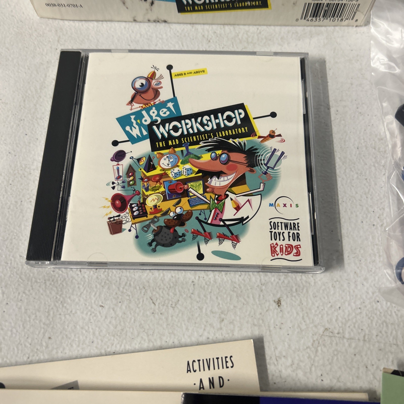 Widget Workshop The Mad Scientist Laboratory Macintosh/ Windows For Kids