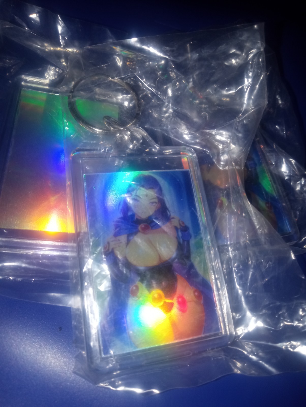 Raven Keychain WAIFU