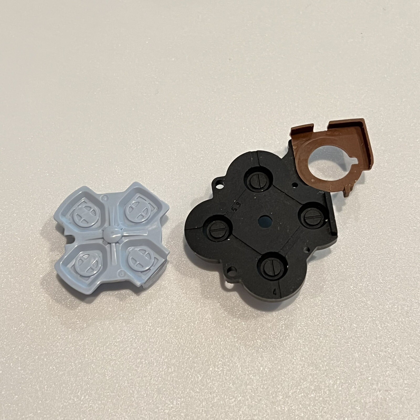 Official Felecia Blue Sony PSP 2000 Button Rubber & Dpad Set Replacement Part