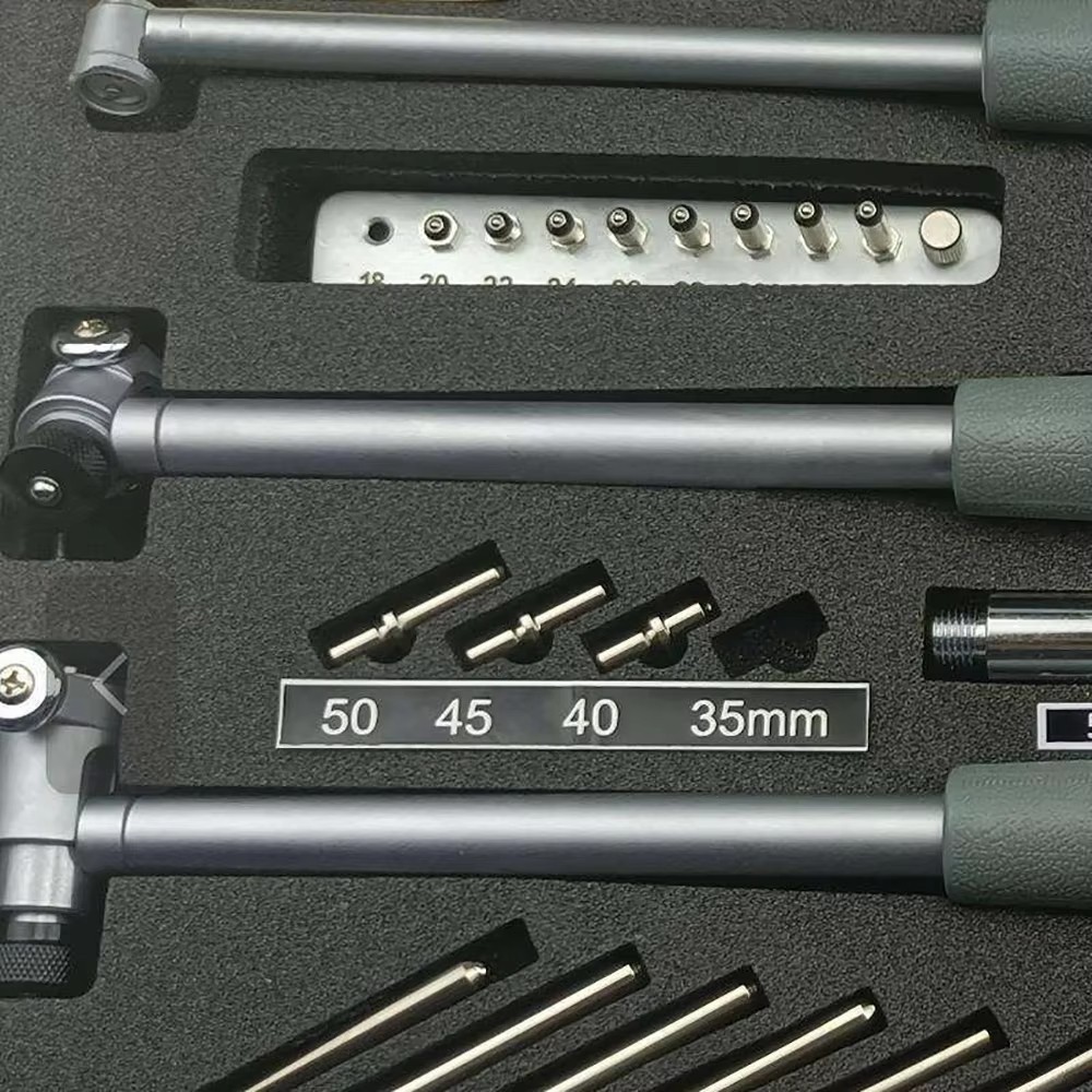 18-160Mm Inside Micrometer Bore Gauge Dial Indicator Cylinder Measuring Tool