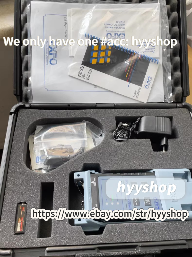 EXFO light source FLS-130A 1310 1550nm dual wavelength./hyy/
