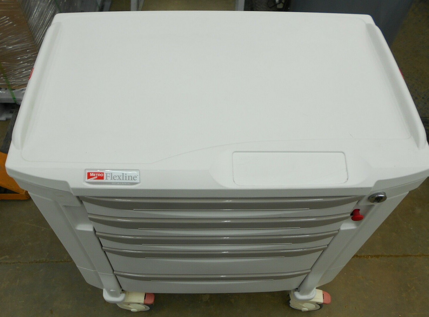 METRO FL21K FLEXLINE ANTIMICROBIAL PROCEDURE CART