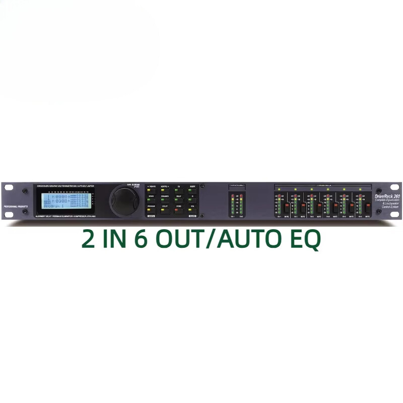 Management Audio Processor Drive Rack Processor Audio Dsp Speaker 260