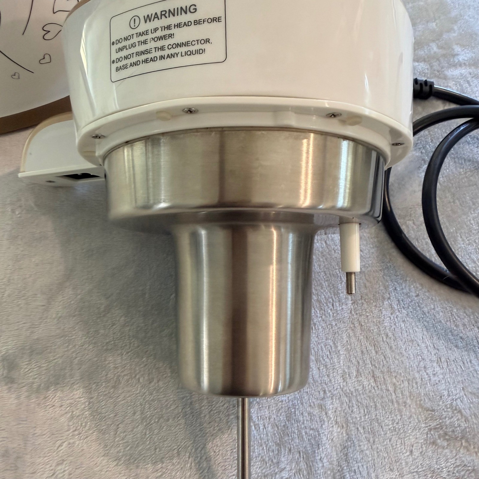 Sonya SYA-19A Soymilk Maker White Gold 1.3L Automatic Nut Milk Machine 800W