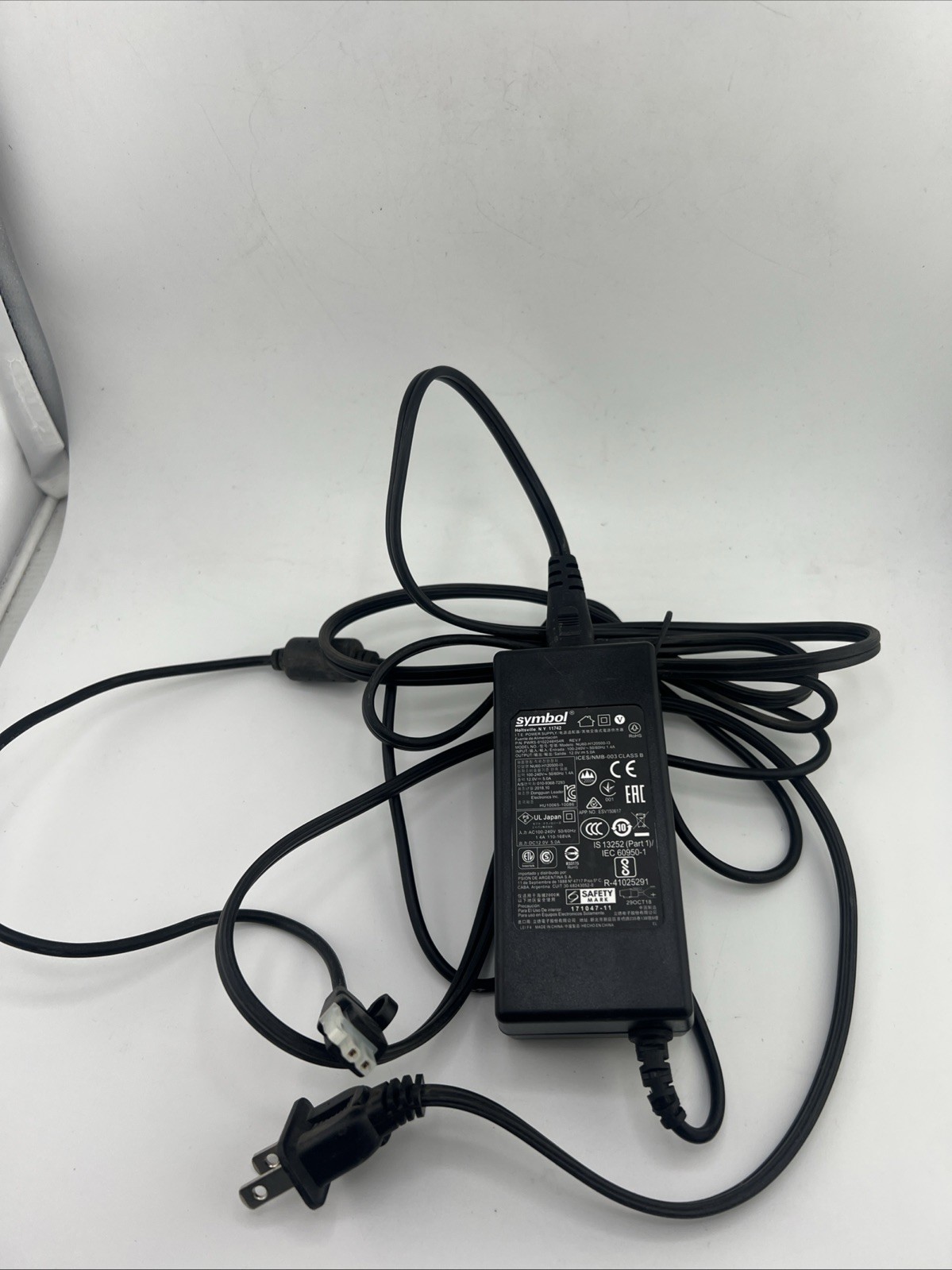 Symbol Power Supply NU60-H1200500-13 12V 5.0A