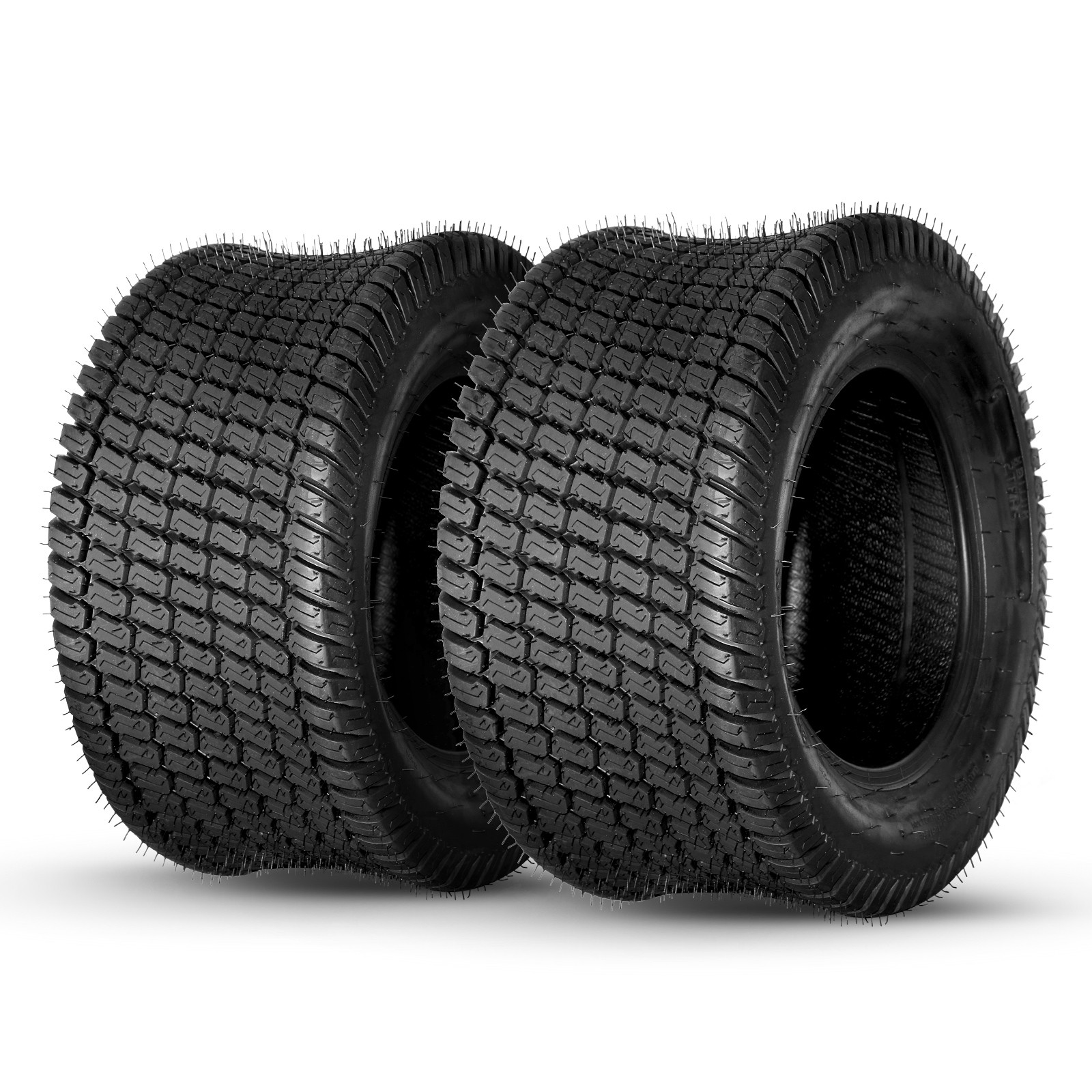 2pcs 16x7.50-8 Lawn Mower Tractor Turf Tires 4 Ply Rated 16x7.5-8 Tubeless