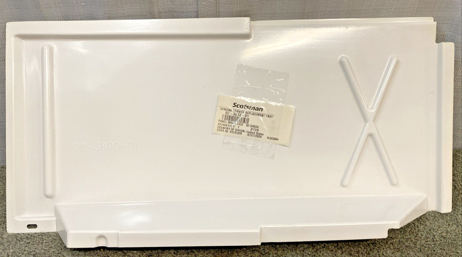 New Genuine Scotsman 02-3893-01 Panel Inner Side