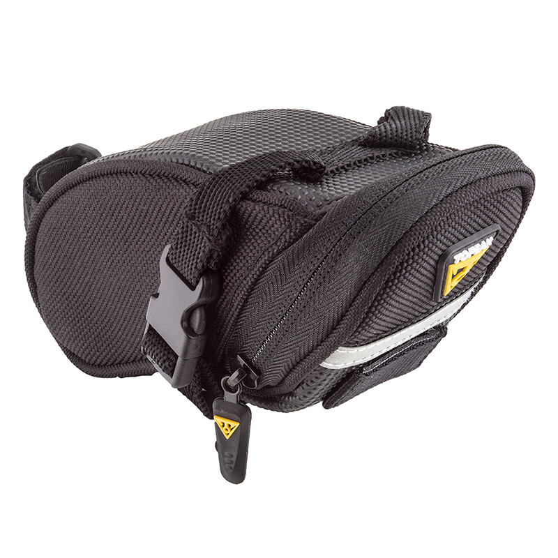 Topeak Aero Wedge Micro (XS) Saddle Bag Black / Reflective Seat Seatpost Pack