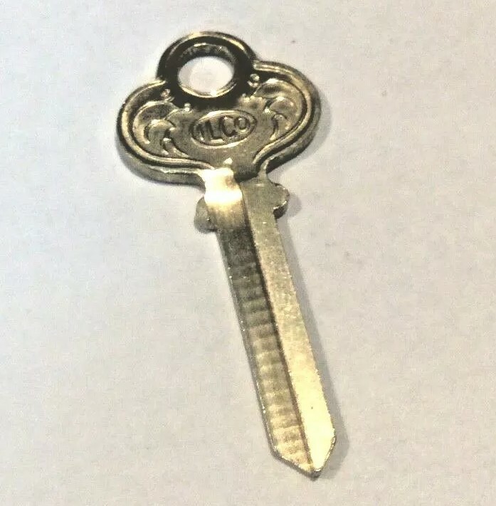 Corbin ilco Key blank, #1000B, vintage, antique, ornate, small, rare- locksmith