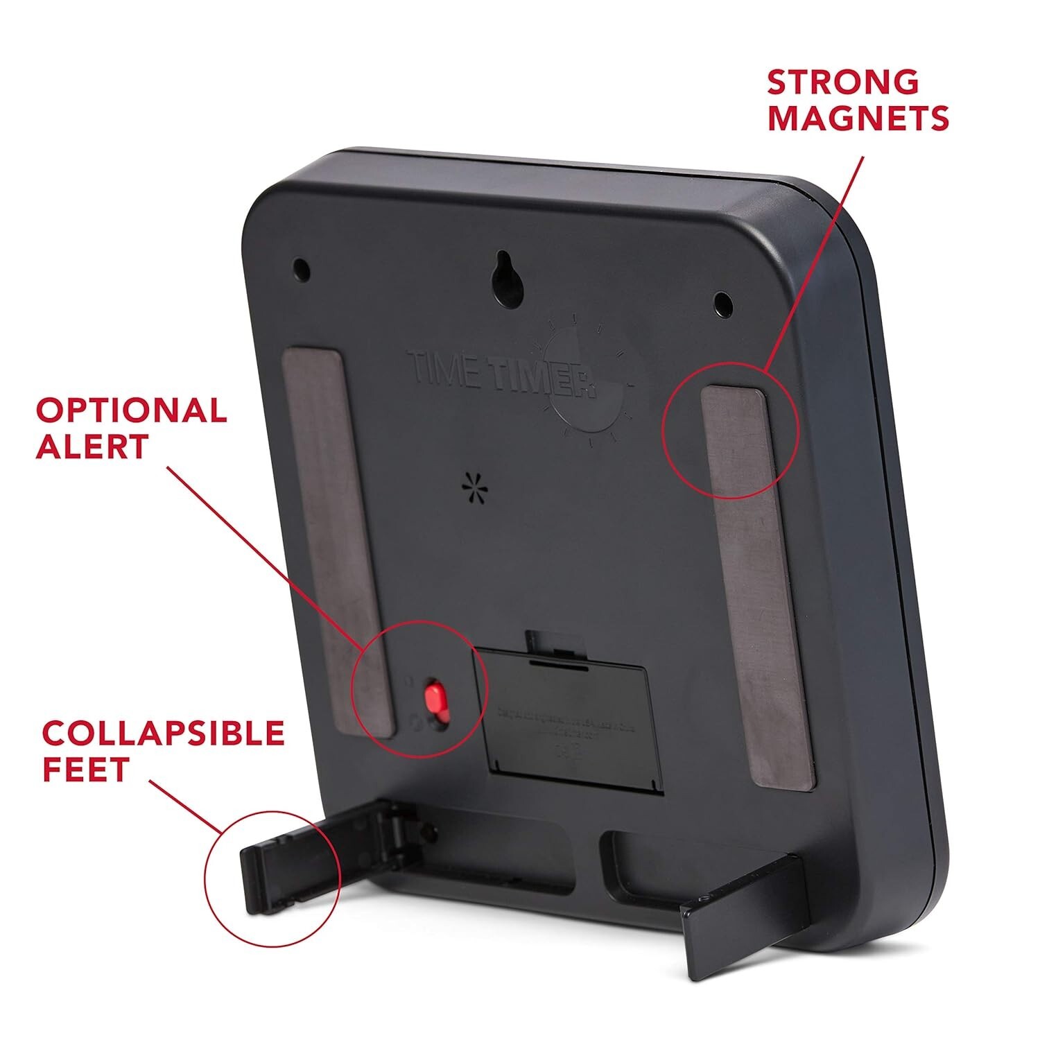 Special Needs Friendly Visual Timer – 8-Inch Countdown Clock with Alert Option