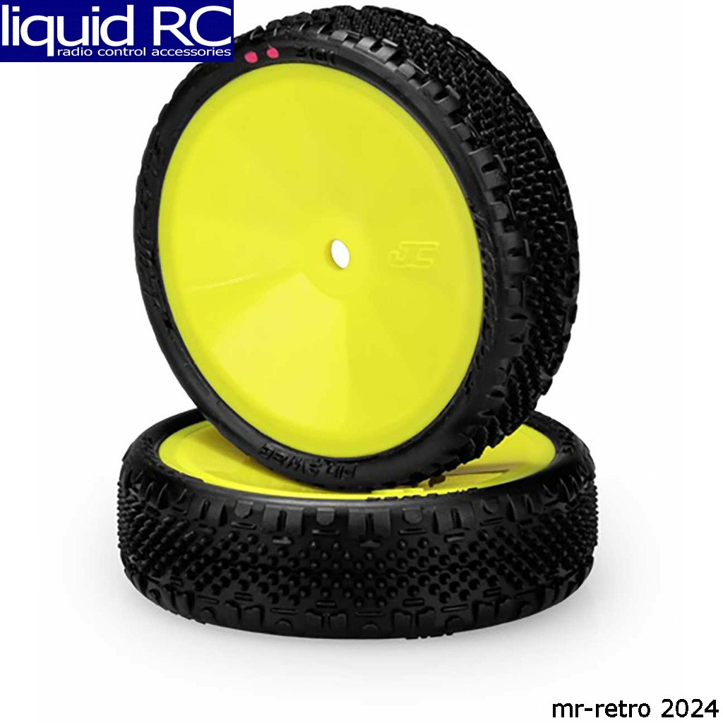 JConcepts 3181-201011 Pin Swag 2WD Front Pink Compound Pre-Mounted On 3376y