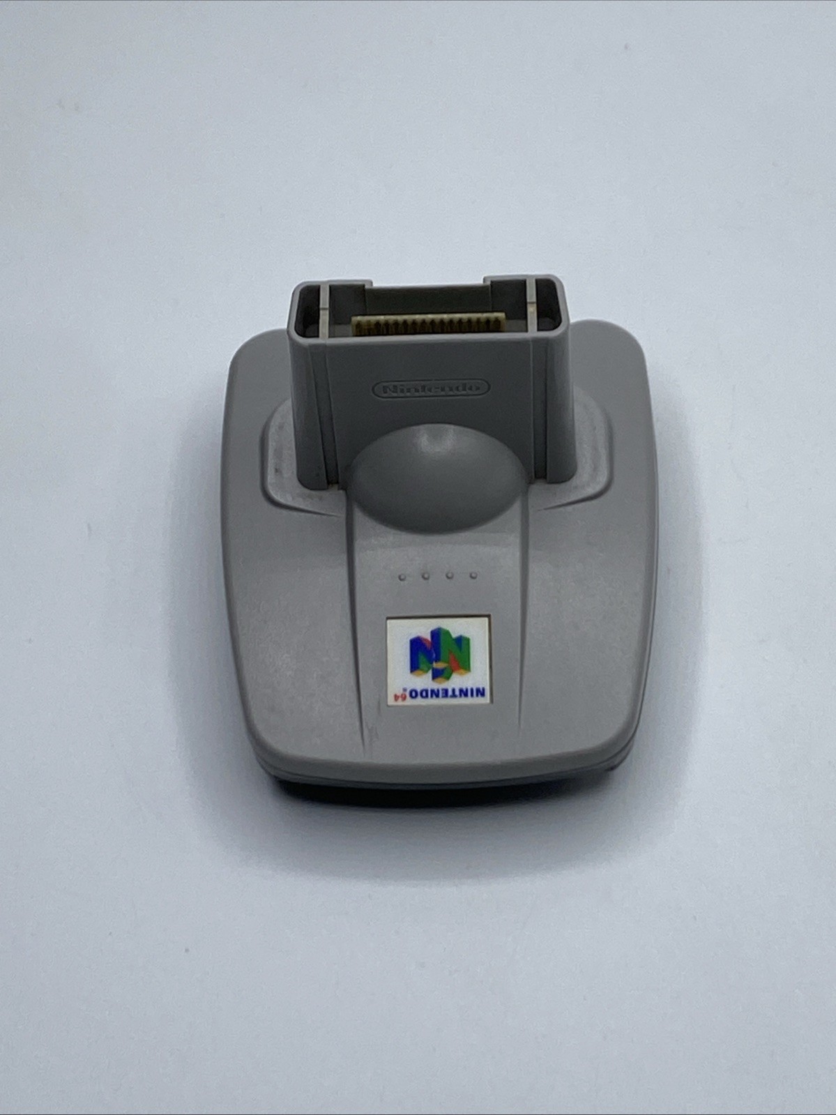 B6 Nintendo 64 Transfer Pak Controller Gray N64 Game Boy NUS-019 OEM