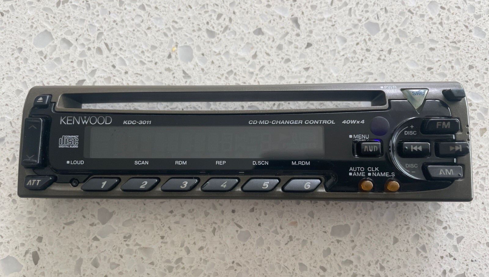 KENWOOD KDC-3011  CAR STEREO FACEPLATE  KENWOOD KDC-3011  FACEPLATE ONLY  OEM🟠