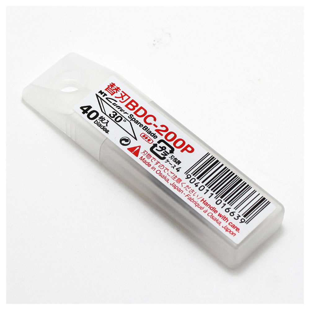 NT Cutter BDC-200P blades 30-Degree Replacement Art Knife and Circle -