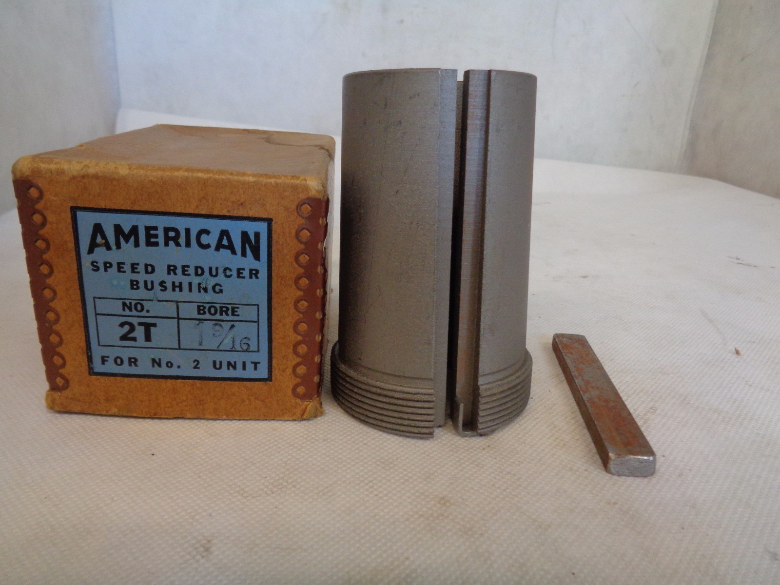 AMERICAN SPEED REDUCER BUSHING 2T BORE 1 9/16" FOR #2 UNIT