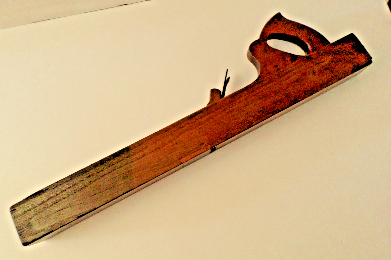 c1870, Goldenberg, Rare, Twin-"Napoleon & Eye" Irons, 25" Plane (Ref:901)