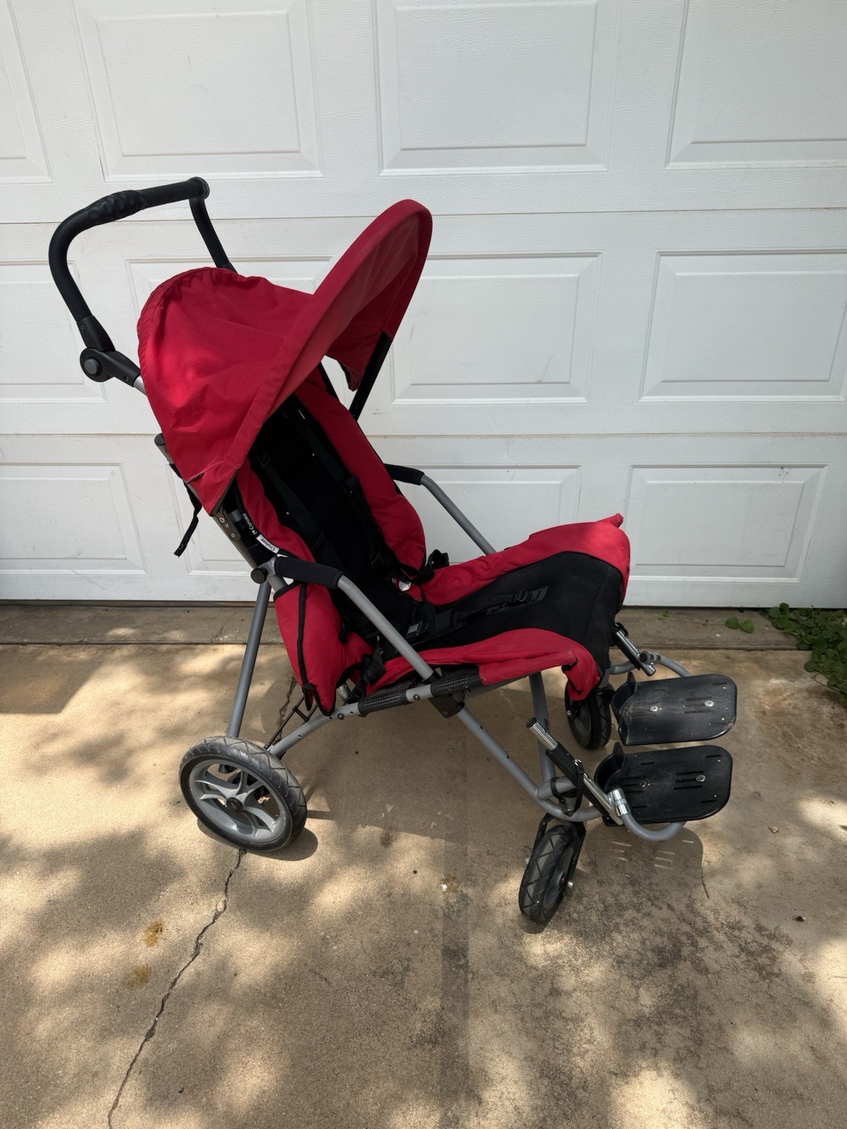 Convaid Cruiser Adaptive Stroller for Special Needs Red