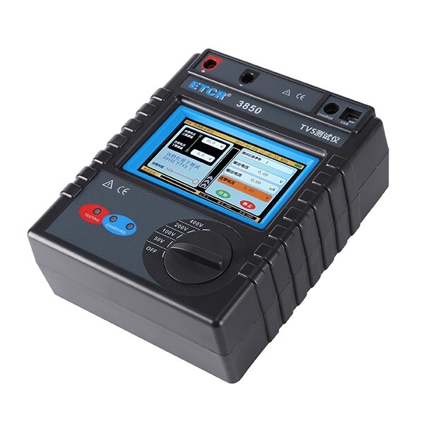 ETCR3850 TVS Tester Transient Suppression Diode Tester 0~400V