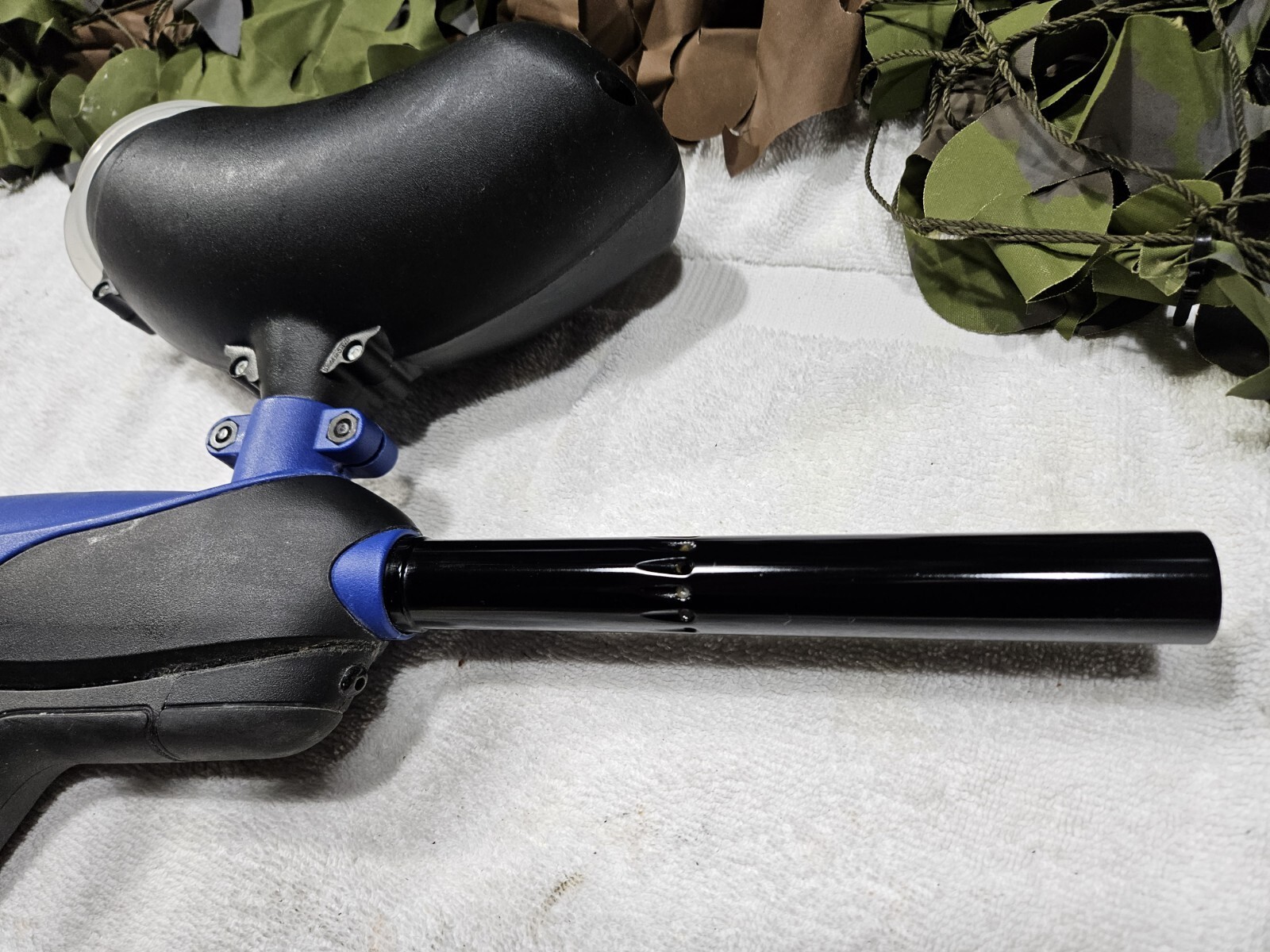Tippmann Model 98 Based Triumph Paintball Gun + Barrel Sci Fi Scenario Cosplay