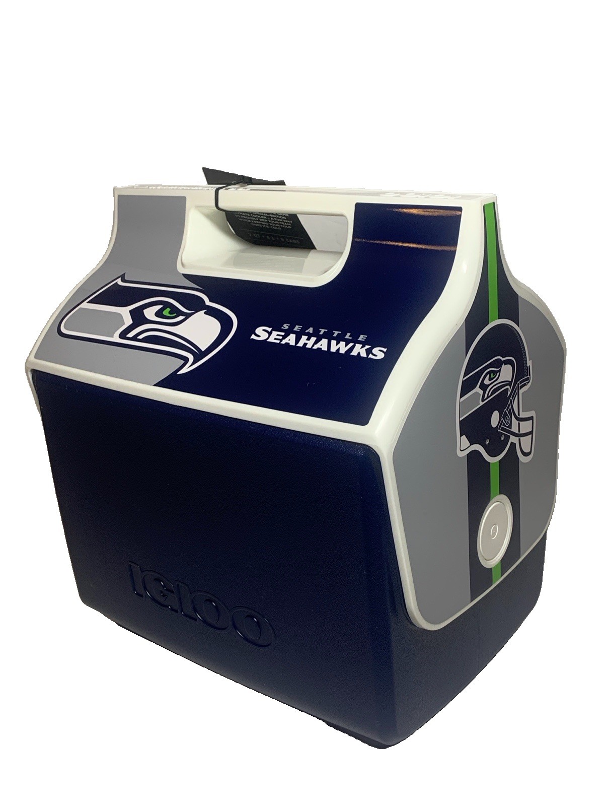 Seattle Seahawks Cooler NFL Igloo 9 Cans Playmate Ice Chest NWT