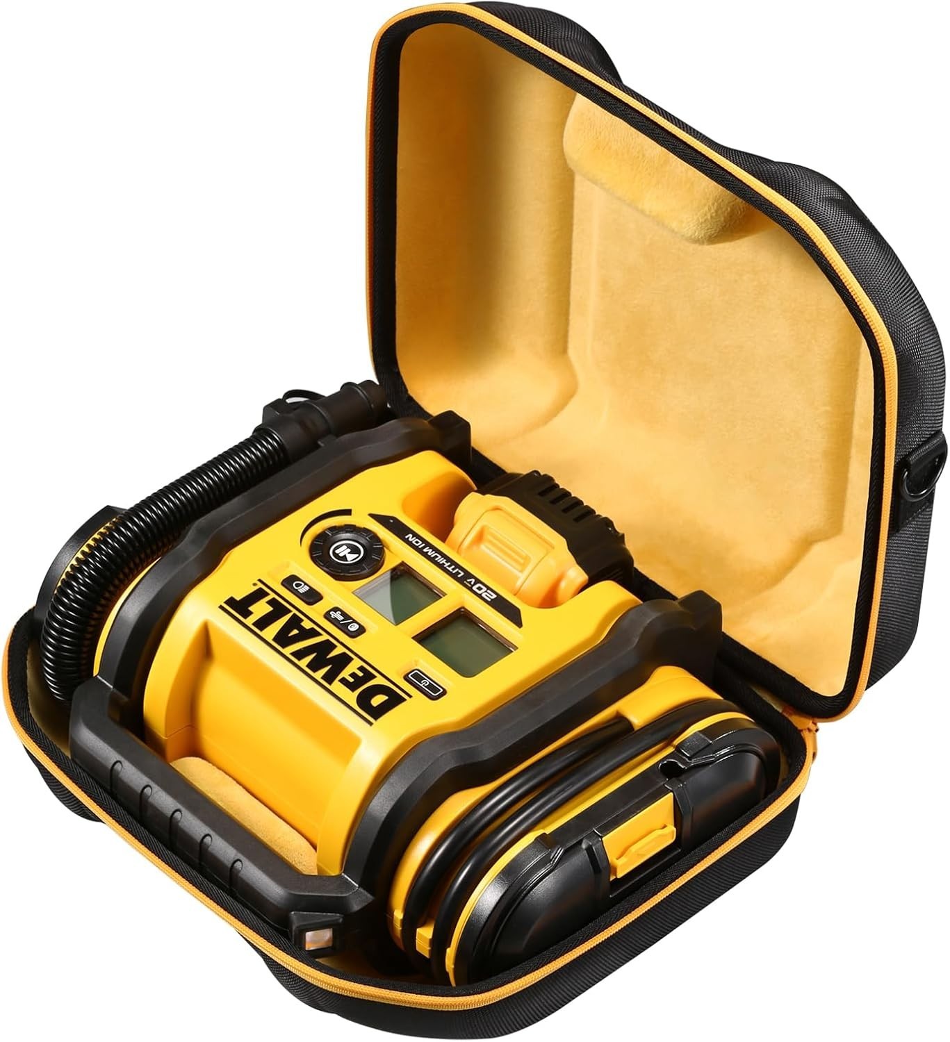 Air Compressor Hard Case Compatible with DEWALT 20V MAX Tire Inflator DCC020IB