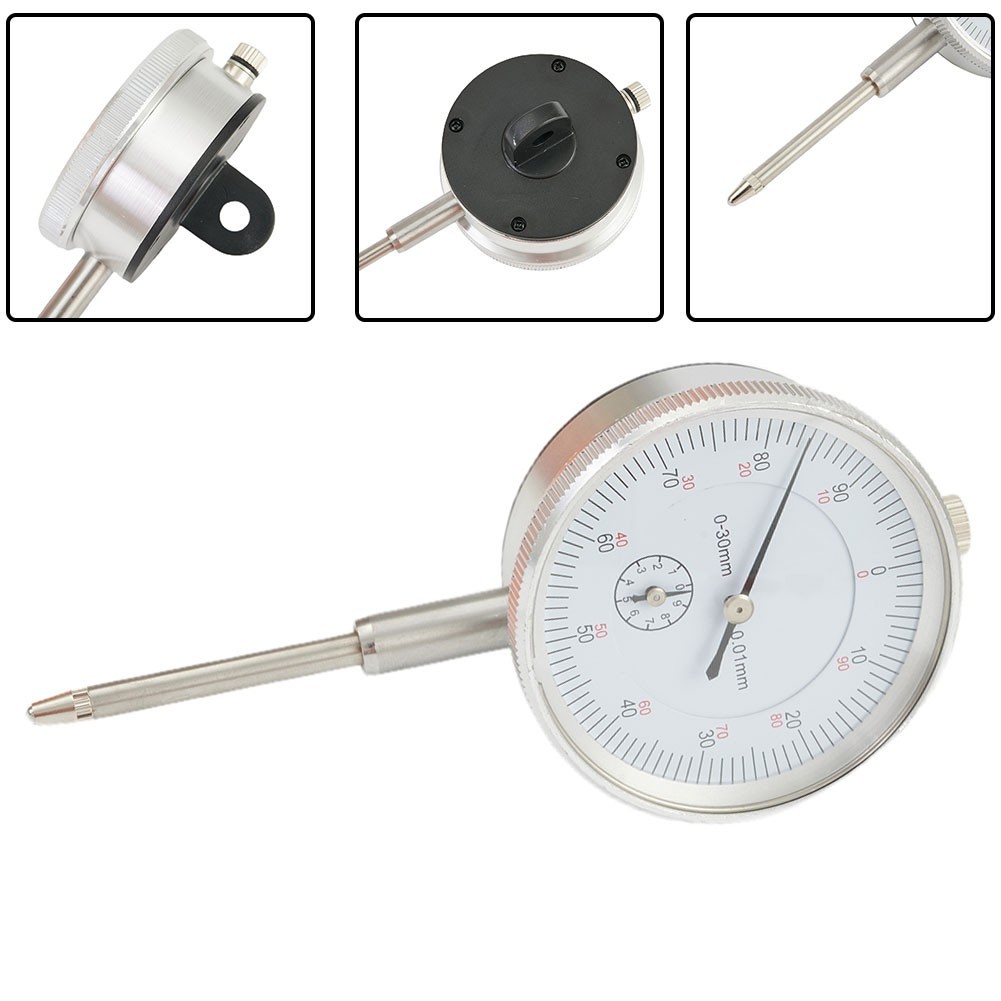 Tool 0.01 Mm Accuracy Measurement Instrument Dial-Indicator Gauge New