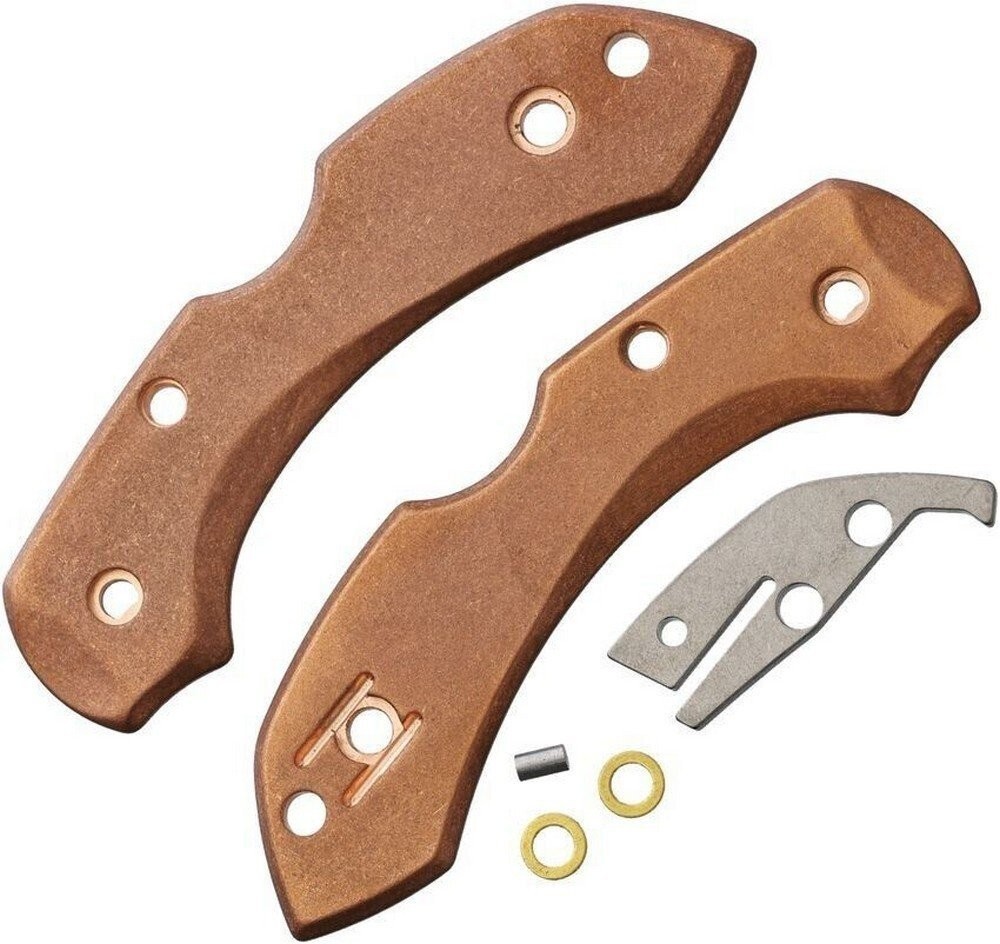 Flytanium Dragonfly Knife Scales Kit Copper Construction - FLY-1206