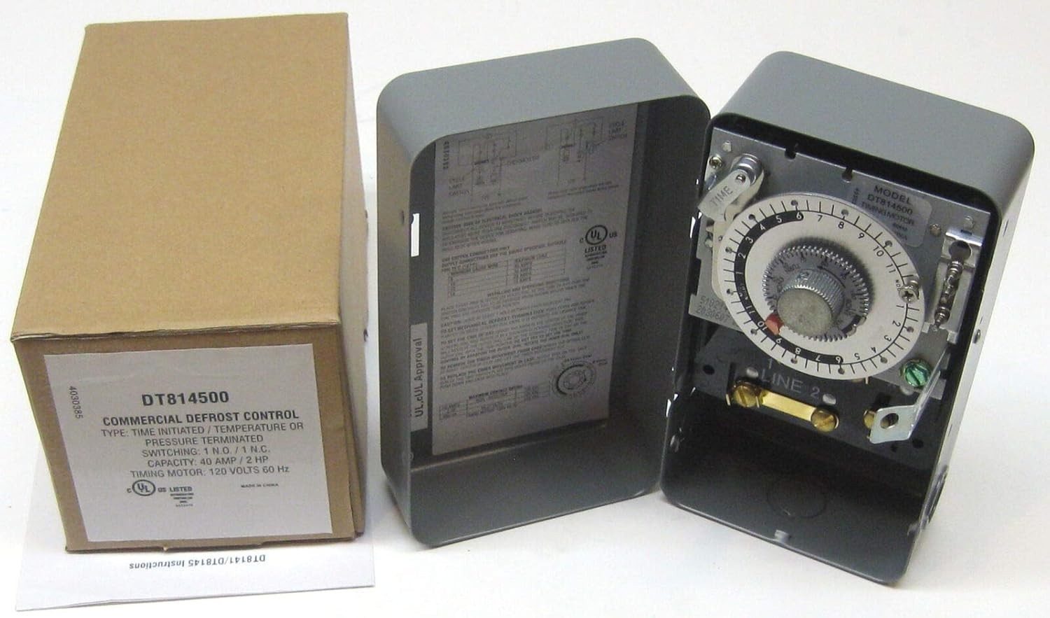 Refrigeration Defrost Timer 120v