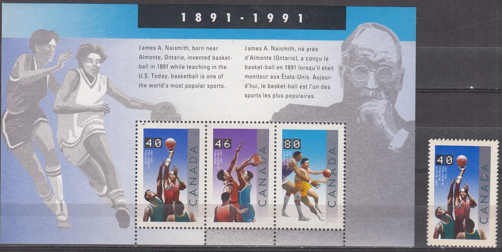 W CANADA 1343-1344 BASKETBALL
