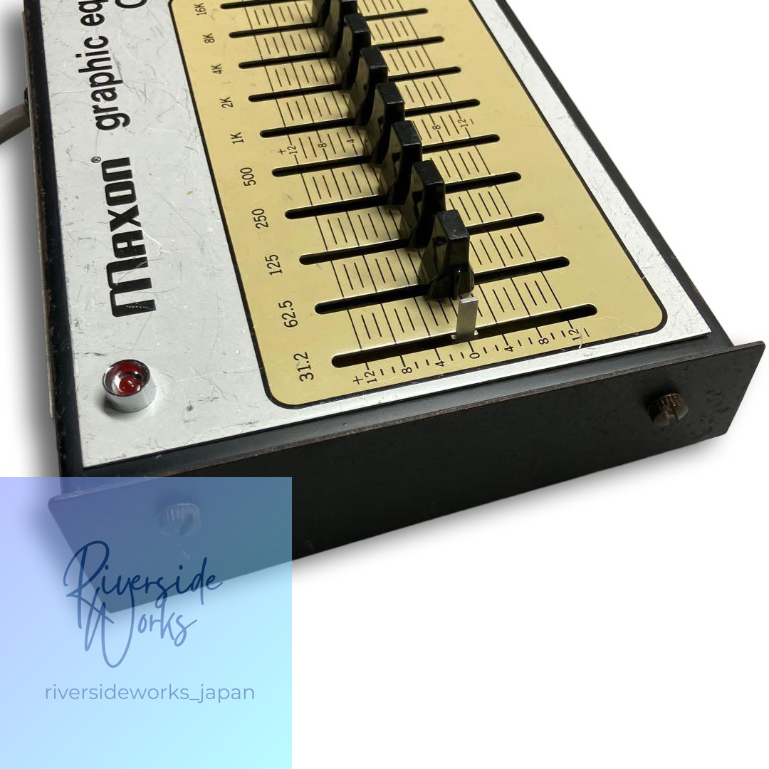 Maxon GE-100 Graphic Equalizer Guitar Effects Pedal