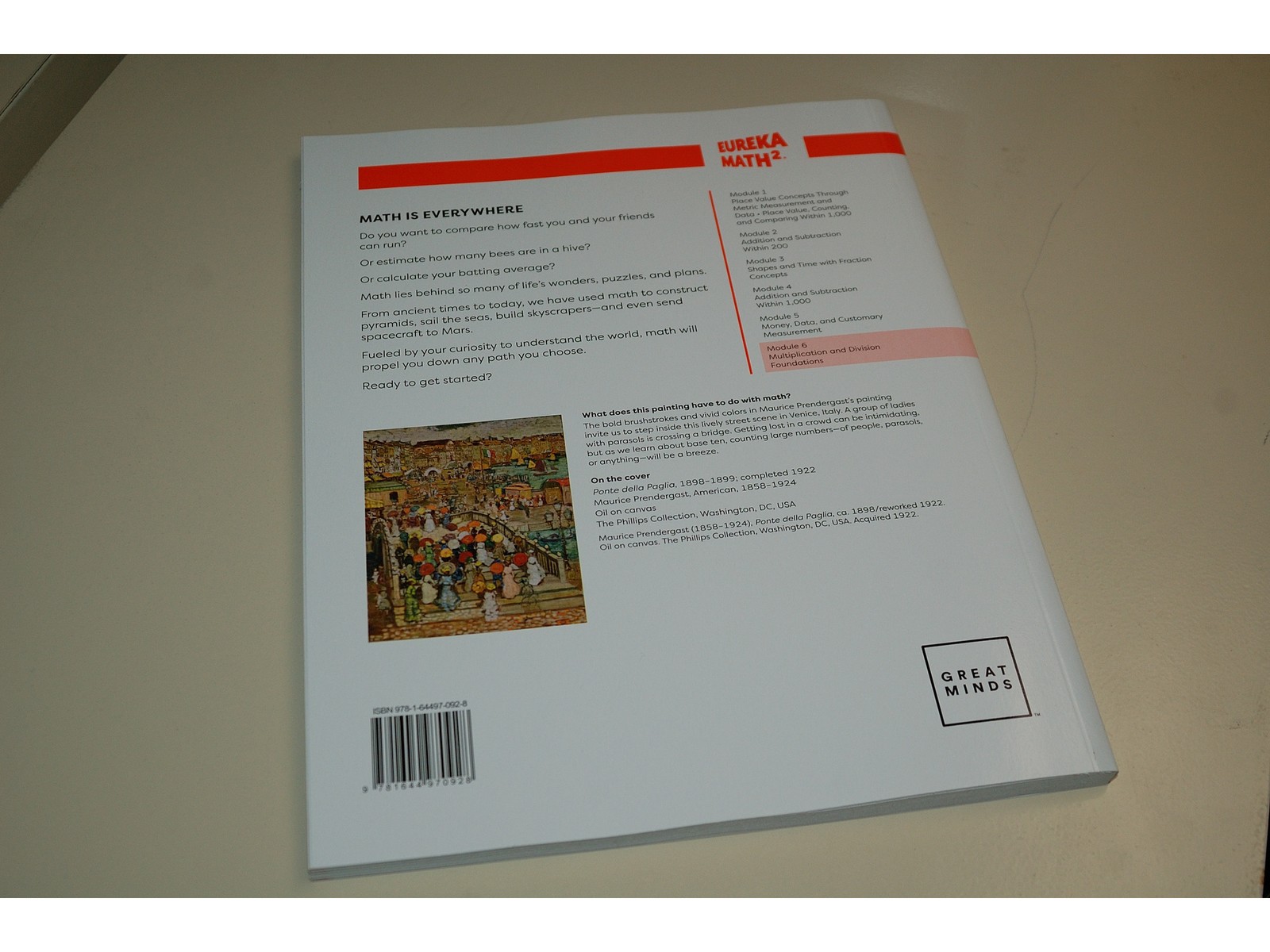 Eureka Math² Squared Grade 2 Module 6 Learn Student Book - Weight: 11.18 oz.