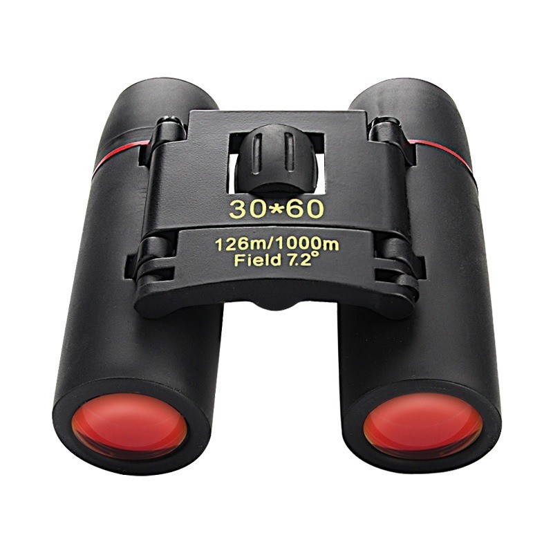 Binoculars 30x60 Zoom Outdoor Travel Folding HD Hunting Day/Night Red Film