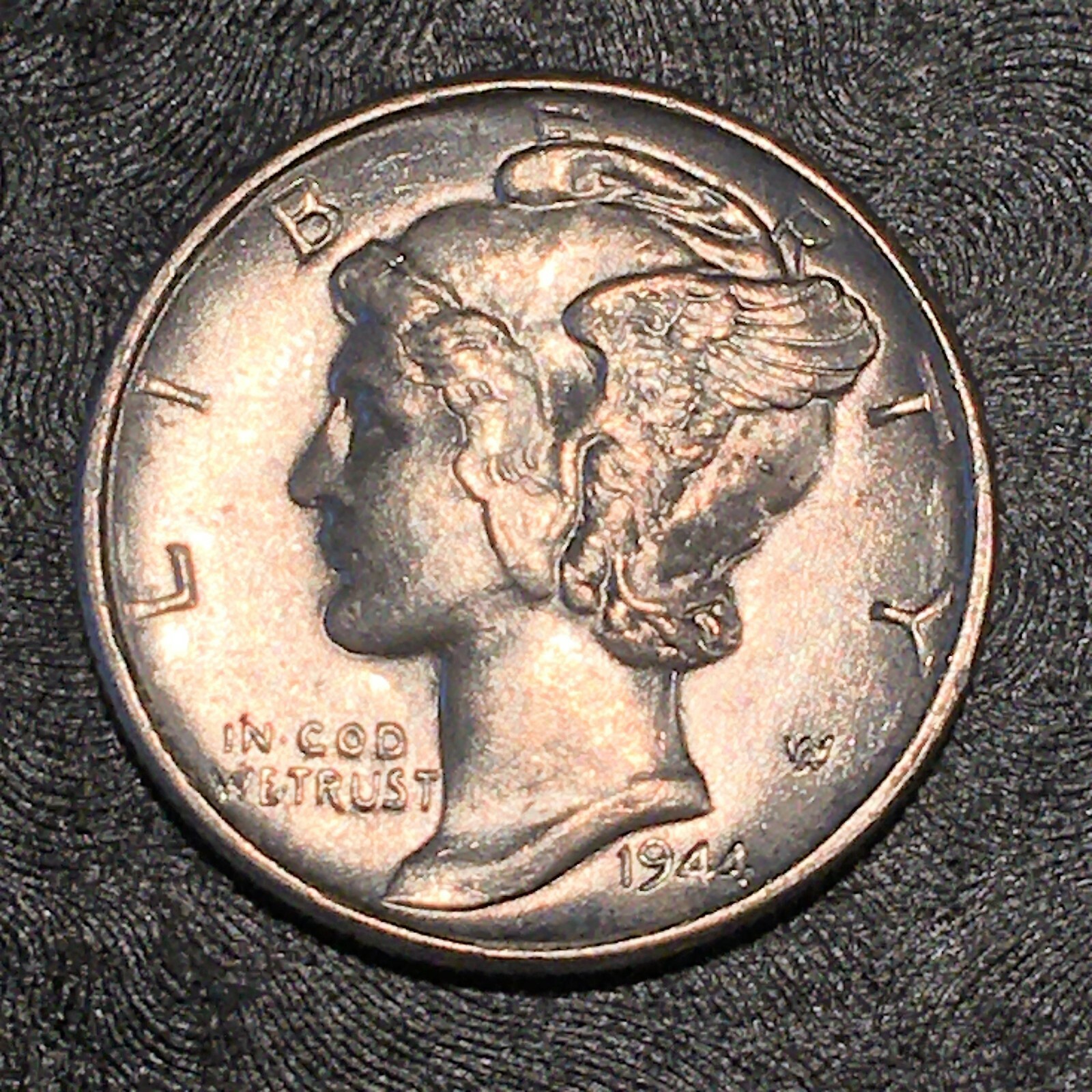 1944 Mercury Dime - High Quality Scans #M441