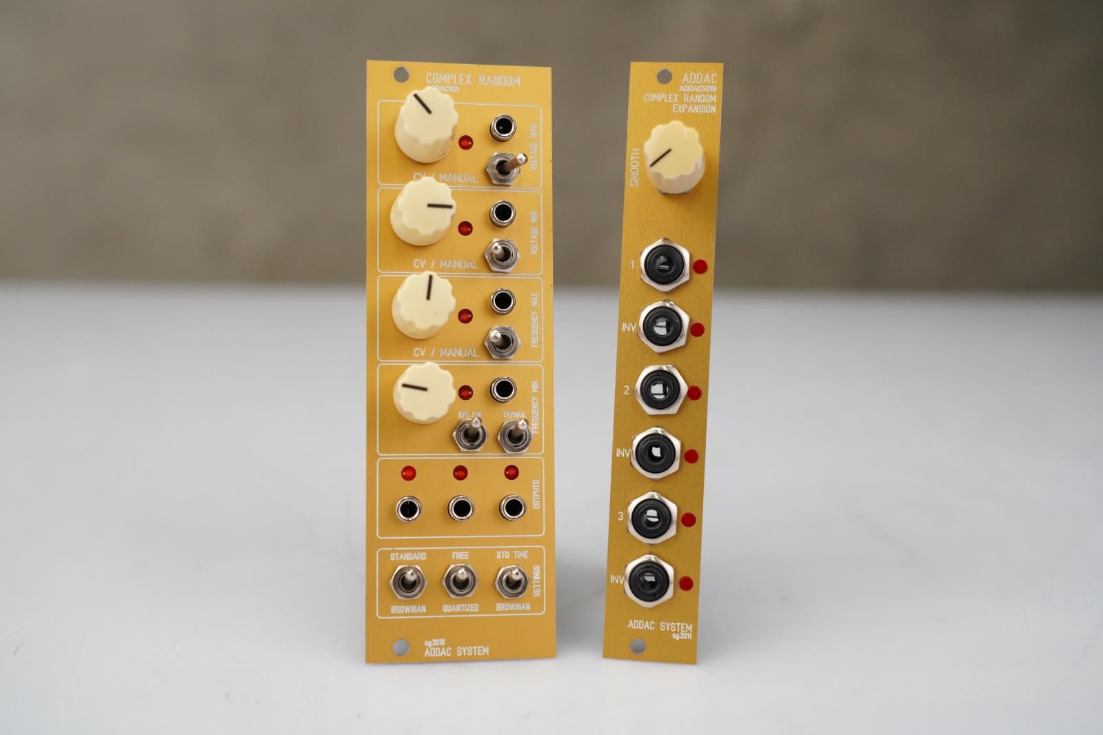 ADDAC System ADDAC501 Complex Random & Expander Modules & Tiptop Cables #58536