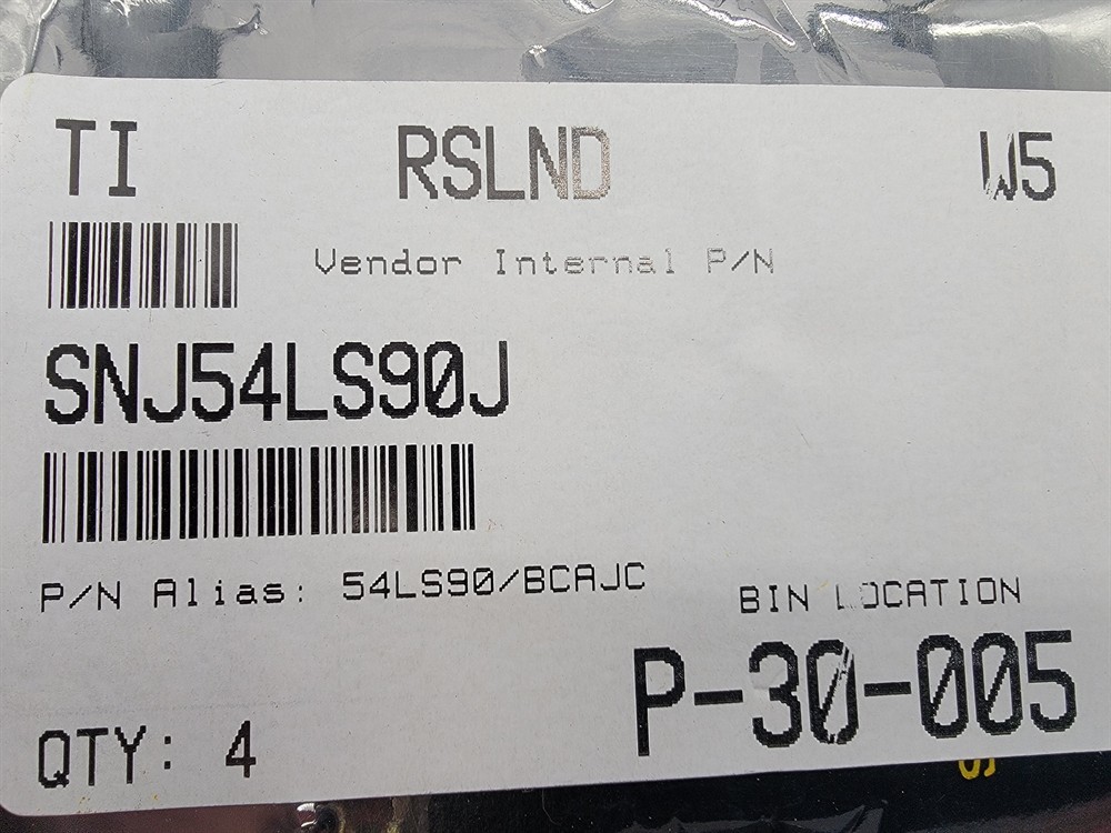 New (3pcs) SNJ54LS90J TEXAS INSTRUMENTS IC Logic