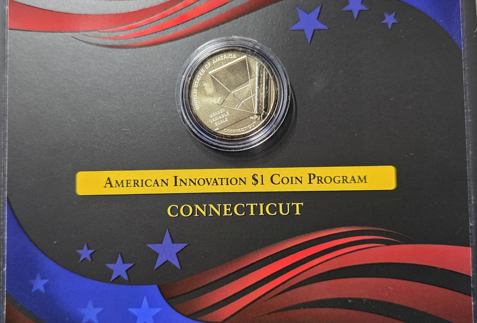 2020 S American Innovation $1 Reverse Proof - Connecticut