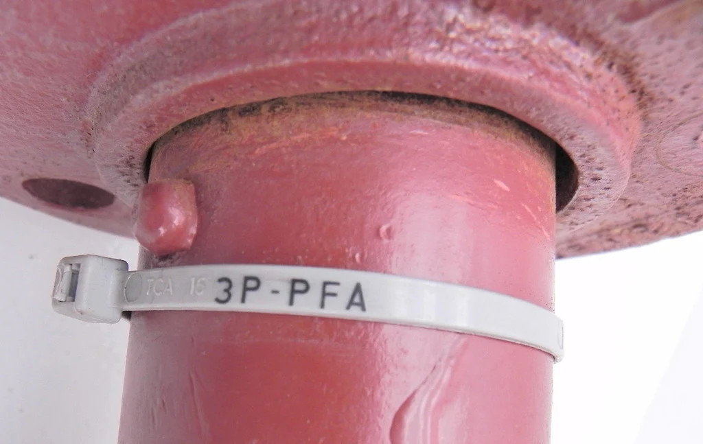 Resistoflex PFE Lined Instrument Tees with 2" Branch 10" x 2"