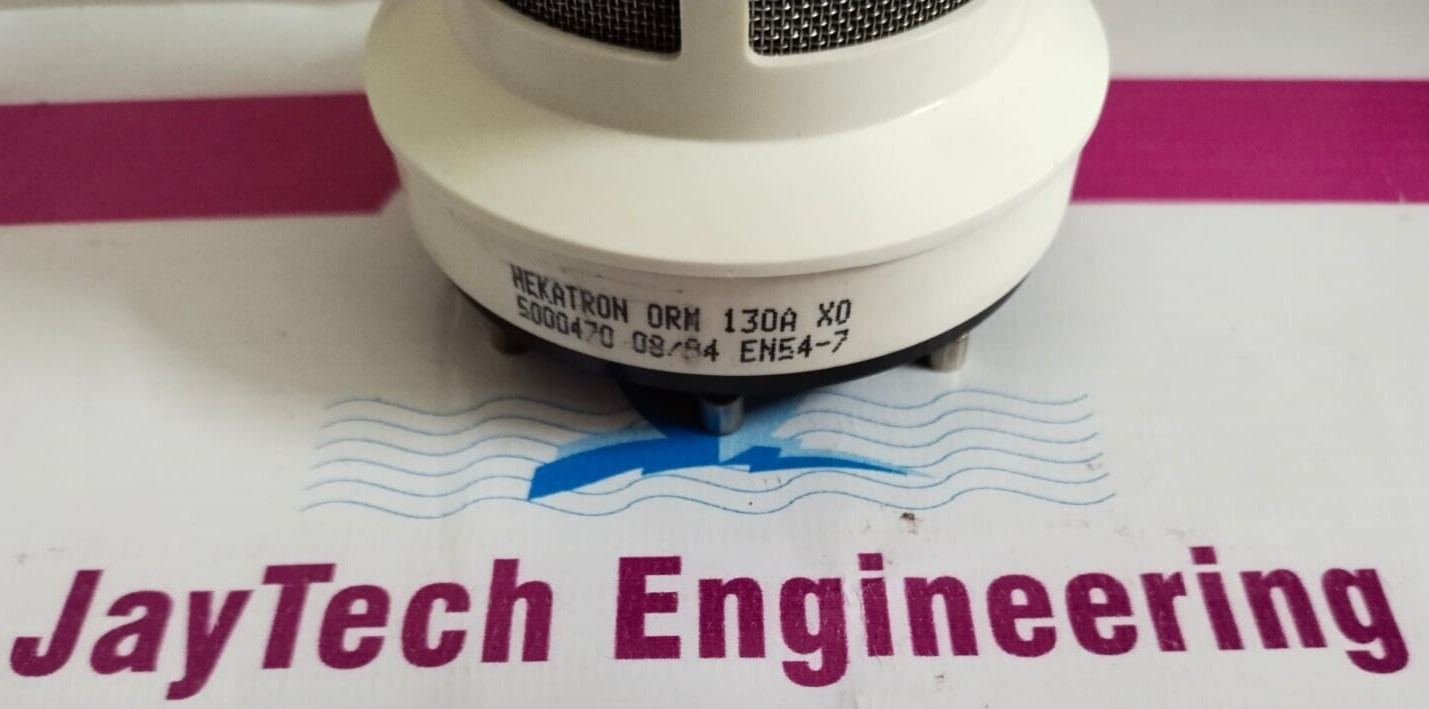 DECKMA Gmbh EN 54-7 HEKATRON ORM 130A Optical Smoke Detector