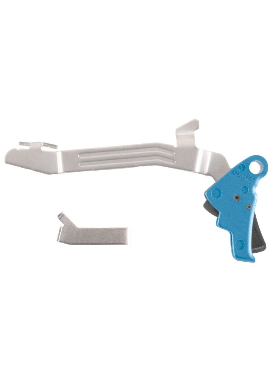 Apex Tactical 102-P117-BLU- Polymer Glock 43 43x 48 Trigger with Bar & Connector