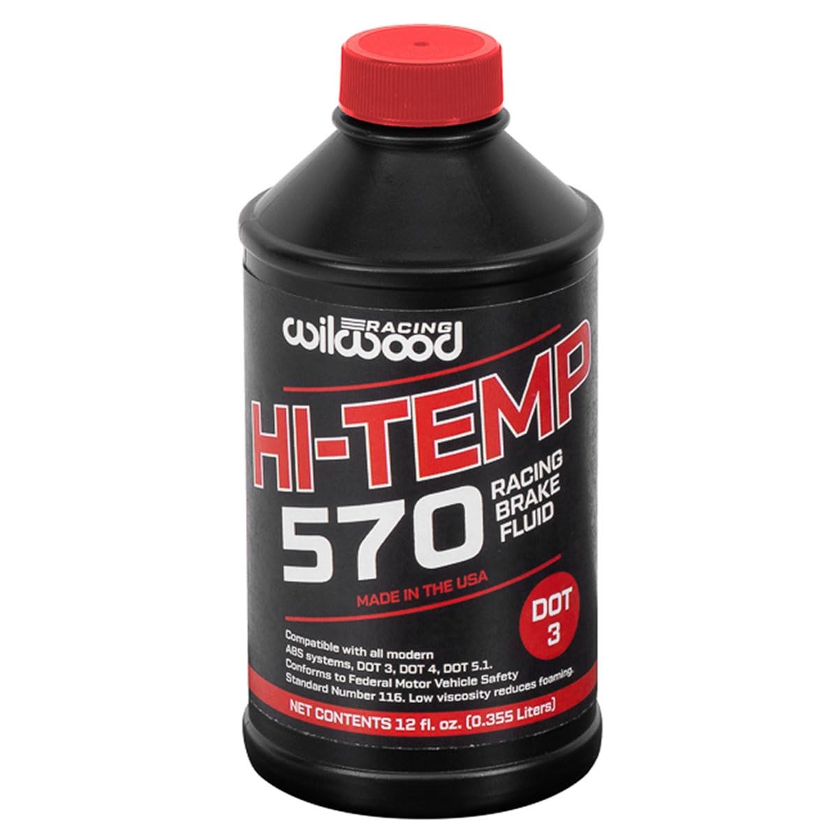 Wilwood Hi-Temp 570 Racing Brake Fluid DOT 3