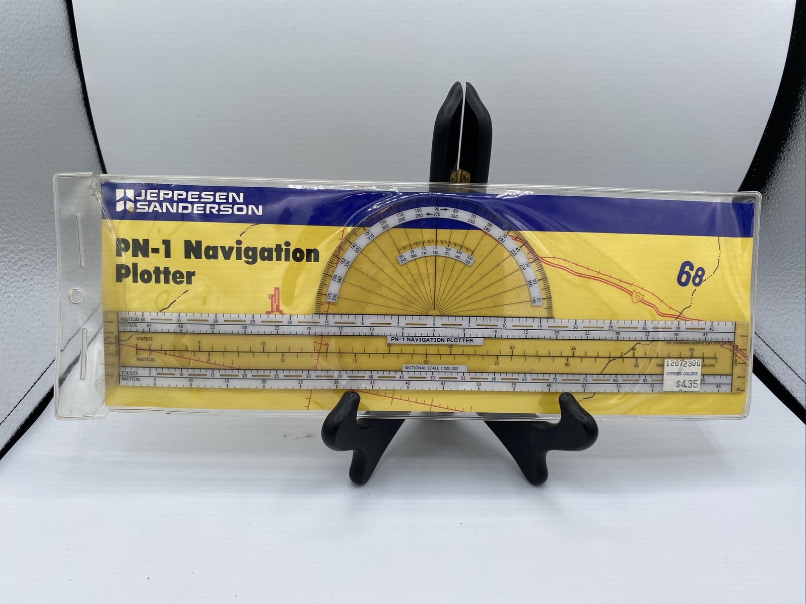 Jeppesen PN-1 Navigation Plotter brand new in slip cover