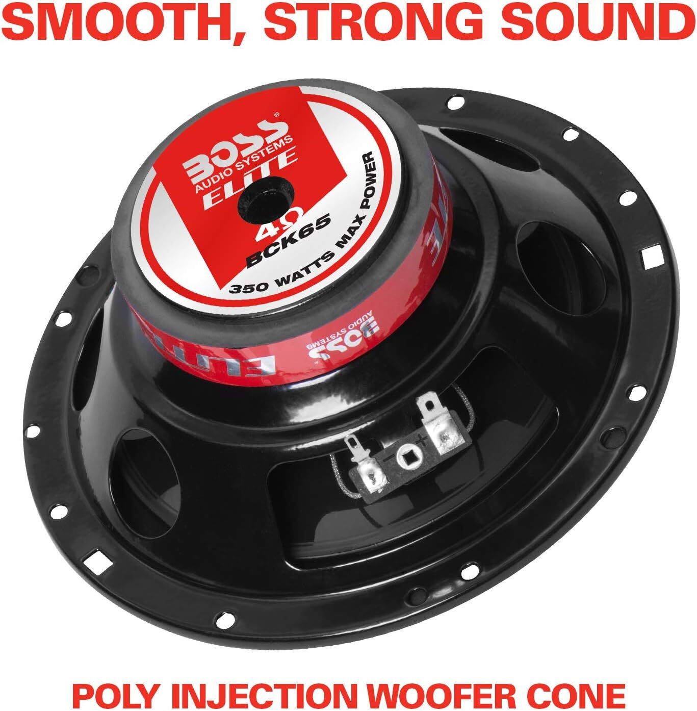 BOSS Audio Systems Elite BCK65 Component Car Speaker System 2 6.5 Inch Speaker